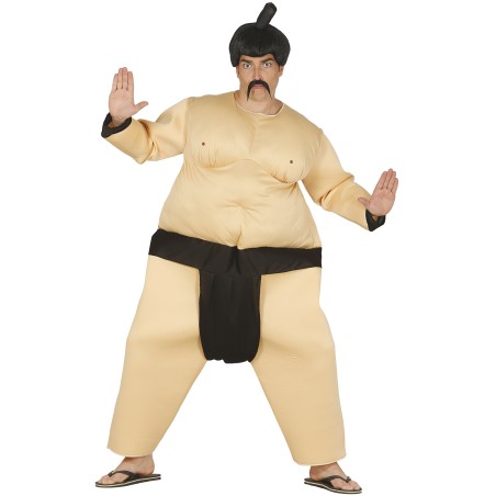 Disfraz luchador de sumo gordo talla L 52-54 adulto