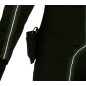 Disfraz con luz negro con luces para hombre t. m-