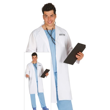 Disfraz doctor talla L 52-54 adulto medico 84403 -Tus Disfraces
