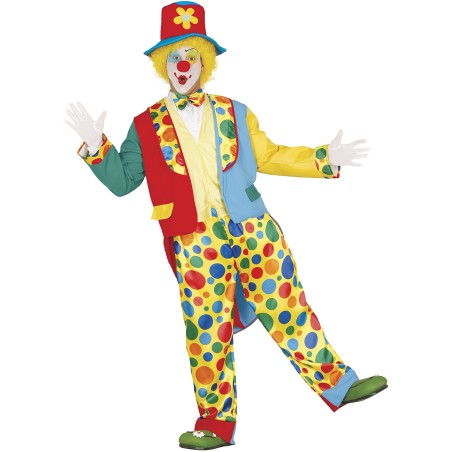 Disfraz payaso para adulto talla L 52-54