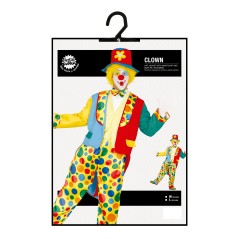 Disfraz payaso para adulto talla L 52-54 -Tus Disfraces Baratos
