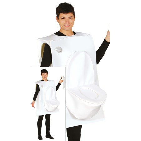 Disfraz de toilet man taza de baño w x w ater para adulto barato. Tienda de disfraces online
