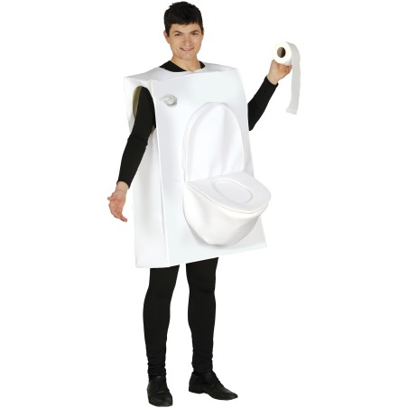 Disfraz toilet man taza de baño WC water adulto