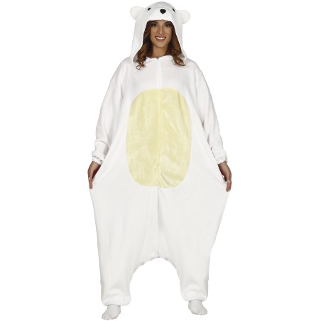 Disfraz oso polar talla L mujer pijama