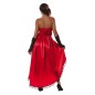 Disfraz burlesque can can rojo tallas mujer