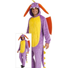Disfraz dragon pijama talla estandar adulto unisex-Tus disfraces baratos online