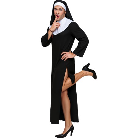 Disfraz monja para hombre talla L 52-54