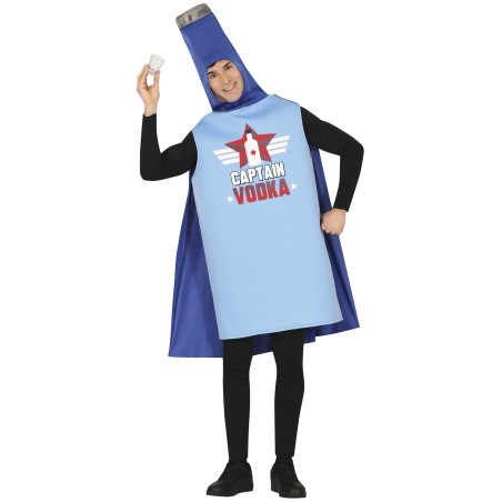 Disfraz capitan Vodka para hombre talla L 52-54