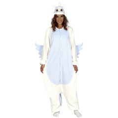 Disfraz unicornio azul pijama para mujer talla L 42-44