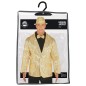 Americana lentejuelas oro para hombre talla l