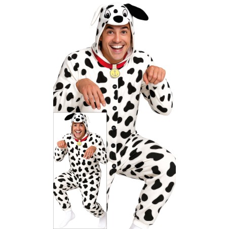 Disfraz pijama dalmata hombre talla L 42-44-Tus disfraces baratos online