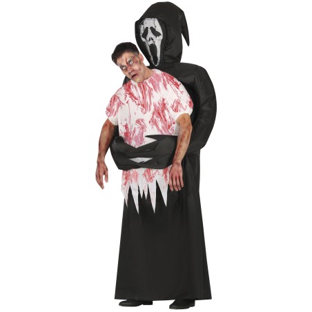 Disfraz la muerte llevandome en brazos talla l hombre