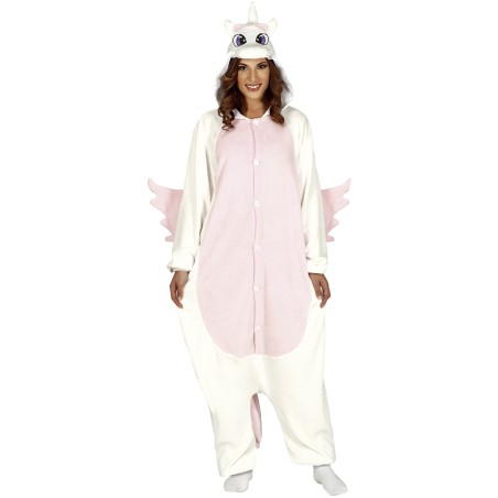 Disfraz unicornio rosa pijama para mujer talla L 42-43