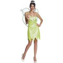 Disfraz hada verde mujer campanilla talla L