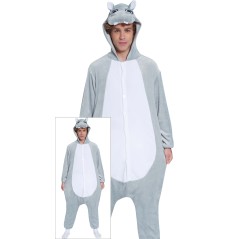 Disfraz pijama hipopotamo para hombre-Tus disfraces baratos online