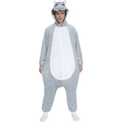 Disfraz pijama hipopotamo para hombre