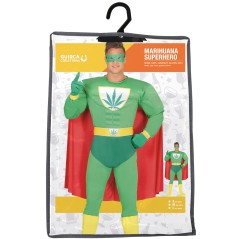 DISFRAZ SUPER MARIHUANA MAN PARA HOMBRE TALLA M 48-50