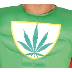 DISFRAZ SUPER MARIHUANA MAN PARA HOMBRE TALLA M 48-50
