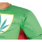 Disfraz super marihuana man para hombre talla M o L