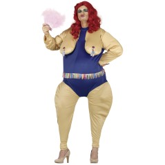Disfraz drag Queen estriper adulto