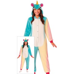 Disfraz pijama unicornio multicolor mujer L 42-44-Tus disfraces baratos online