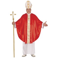 Disfraz papa rojo para hombre talla L 52-54