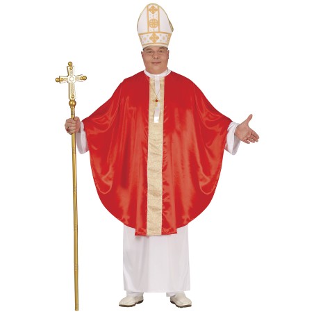 Disfraz papa rojo para hombre talla L 52-54