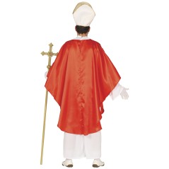 Disfraz papa rojo para hombre talla L 52-54 -Tus Disfraces Baratos