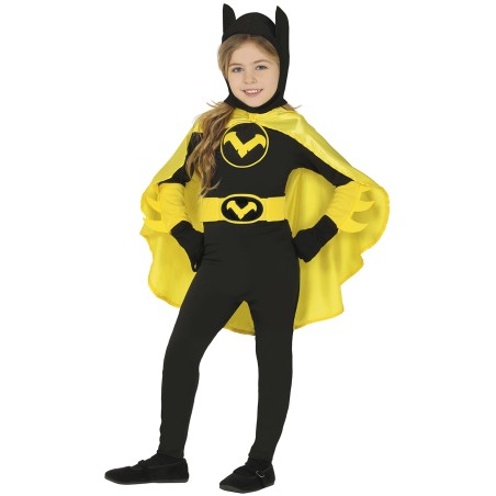 Disfraz black heroína negra para niña