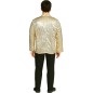 Americana lentejuelas oro para hombre talla m