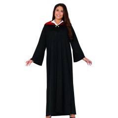 Disfraz mago tunica negra para mujer talla L 42-44 Harry Potter