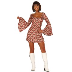 Disfraz disco dancer mujer años 70 disco vestido-Tus disfraces baratos