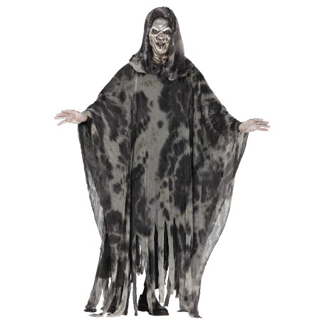 Capa fantasma gris talla L adulto