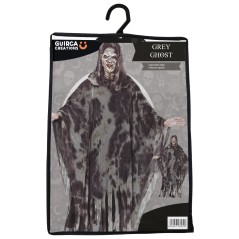 Capa fantasma gris talla L adulto-Tus Disfraces