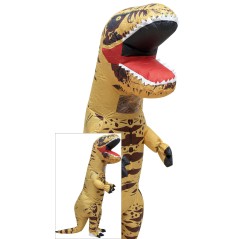 Disfraz Dinosaurio Tiranosauiro Rex hinchable Talla L 52-54-Tus disfraces baratos online