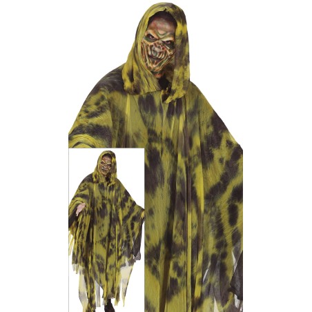 Capa fantasma amarillo talla L adulto-Tus Disfraces