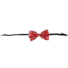 Pajarita roja graciosa para navidad 12 cm-Tus disfraces