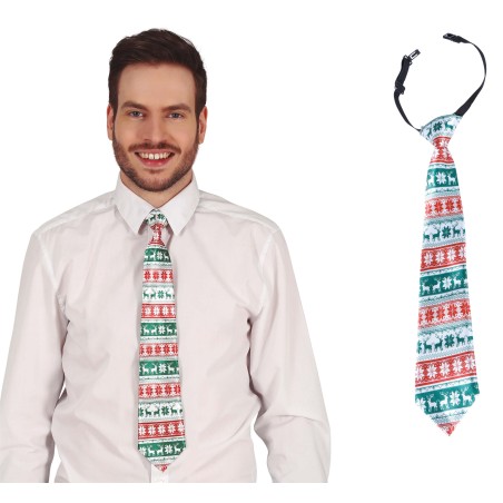 Corbata navideña graciosa para navidad 45 cm-Tus disfraces