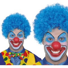 Peluca payaso azul rizos-Tus disfraces baratos