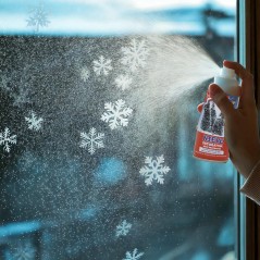 Spray nieve artifical para decoraciones y cristales