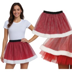 TUTU SANTA CLAUS, ADULTO, 40 CMS-Tus disfraces baratos