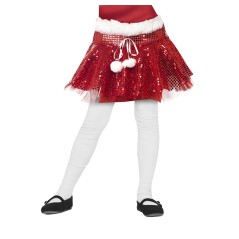 TUTU ROJOS LENTEJUELAS, INFANTIL,30 CMS-Tus disfraces baratos
