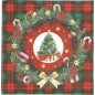 Servilletas arbol de navidad 20 uds 33 cm