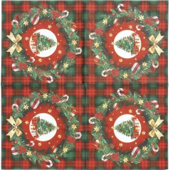 Servilletas arbol de navidad 20 uds 33 cm-Tus disfraces
