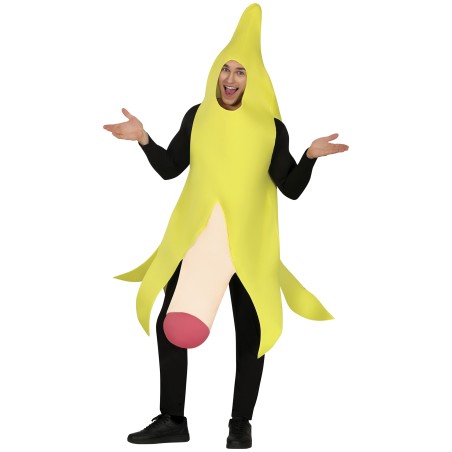 Disfraz platano babana pelada talla L 52-54