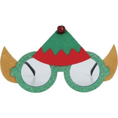 Gafas elfo navidad