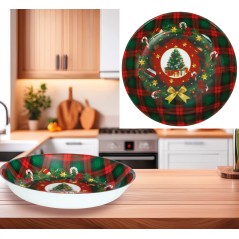 Bowl Arbol de navidad 32 cm en PVC-Tus disfraces