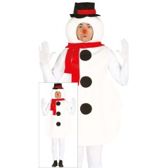 Disfraz Muñeco de nieve para hombre talla L 52-54-Tus Disfraces