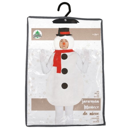 Disfraz Muñeco de nieve para hombre talla L 52-54