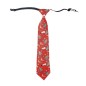 Corbata roja graciosa para navidad 45 cm